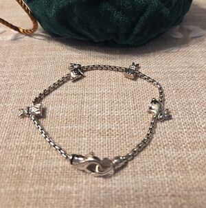 JAI by John Hardy Sterling Silver Bunny Bracelet 7.5"